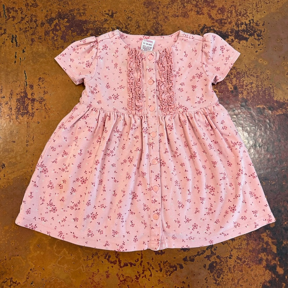 Fall Floral Toddler Dress